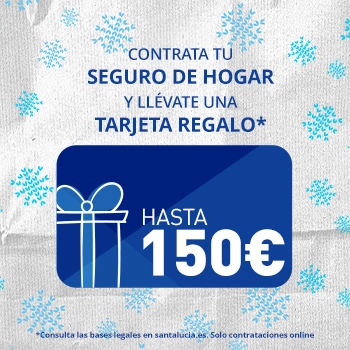 Al contratar online tu seguro de Hogar te llevas gratis una tarjeta regalo